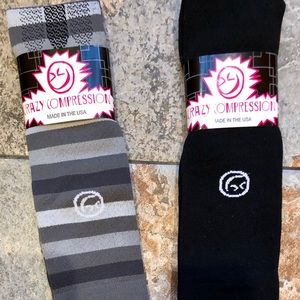 Crazy Compression Socks! Brand New. SHOE SIZE 7-10